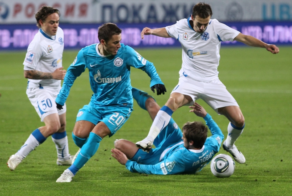 Матч 29-го тура СОГАЗ-Чемпионата России 2011/2012 Зенит — Волга