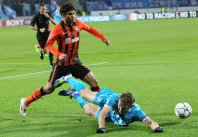 Матч 4-го тура группового этапа розыгрыша кубка Лиги чемпионов УЕФА 2011/2012 Зенит — Шахтер