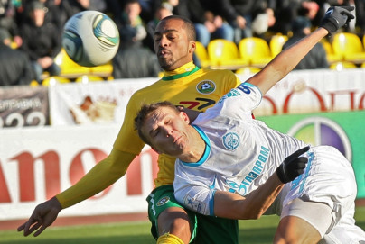 Матч 30-го тура СОГАЗ-Чемпионата России 2011/2012 «Кубань» — «Зенит»