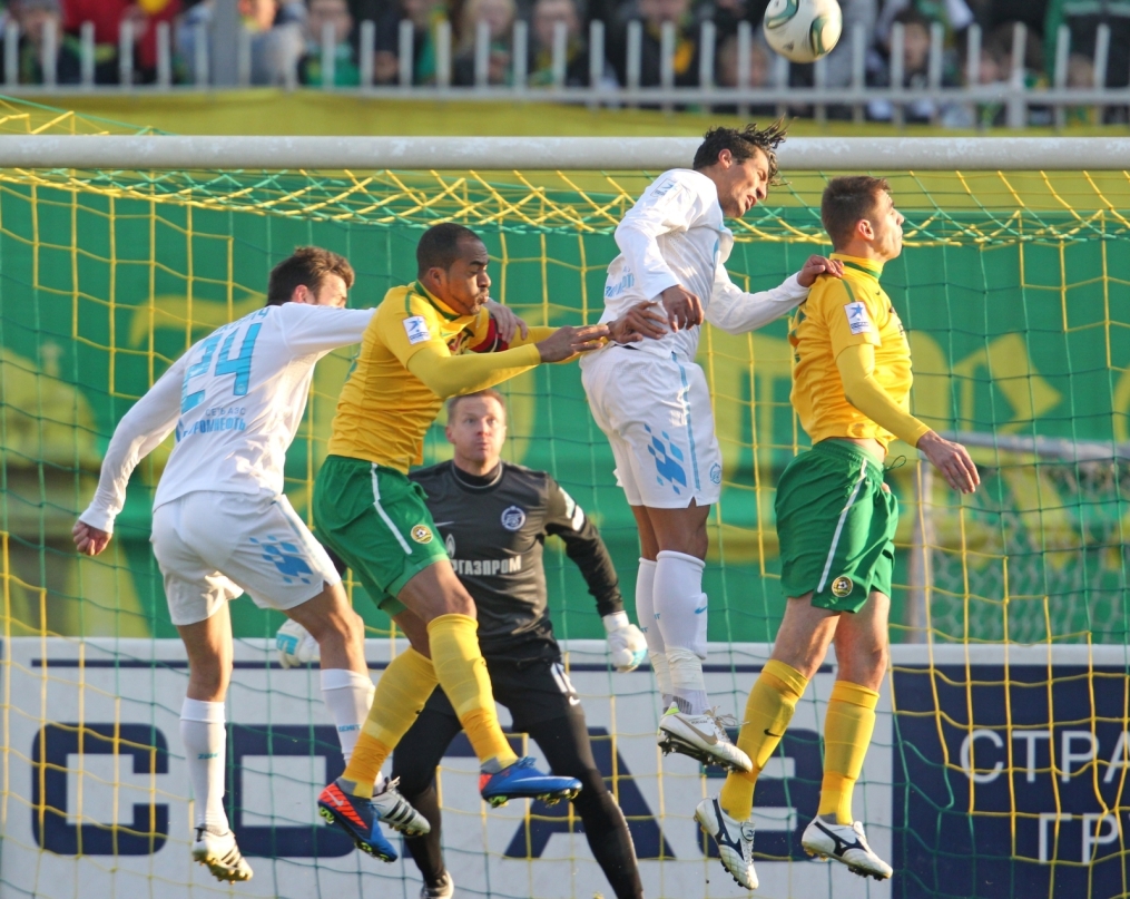 Матч 30-го тура СОГАЗ-Чемпионата России 2011/2012 «Кубань» — «Зенит»