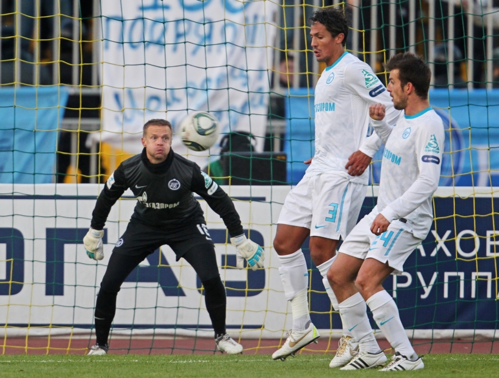 Матч 30-го тура СОГАЗ-Чемпионата России 2011/2012 «Кубань» — «Зенит»