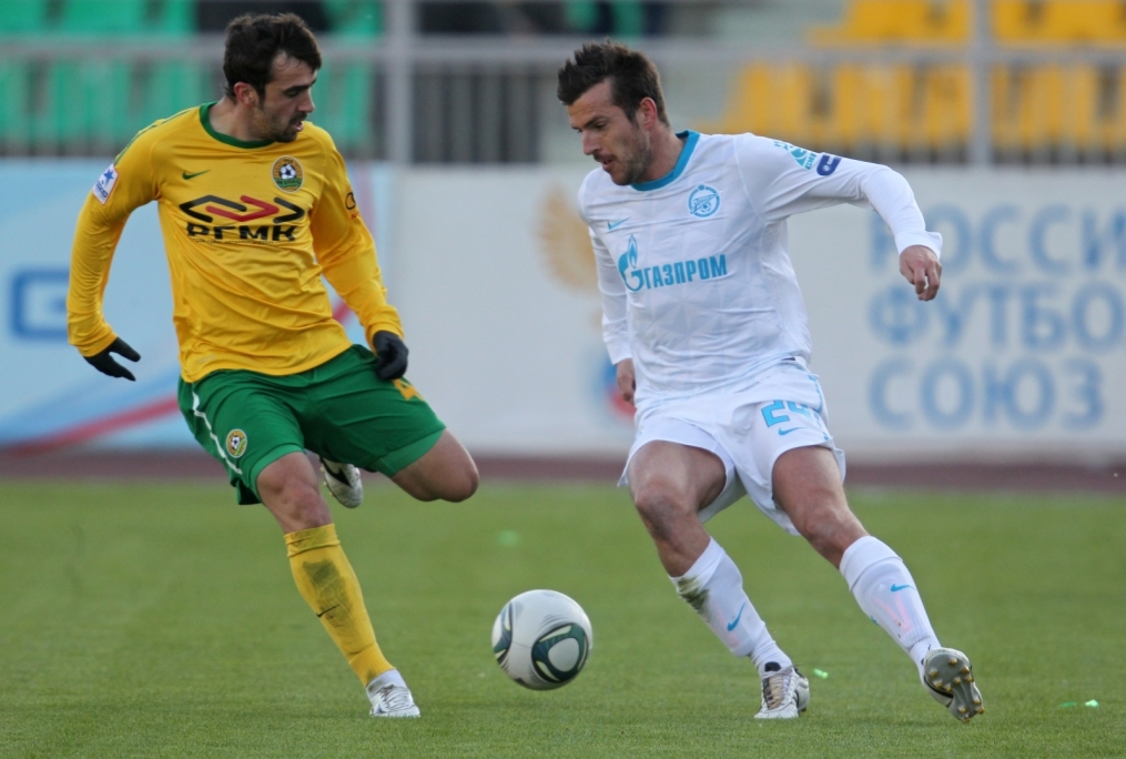 Матч 30-го тура СОГАЗ-Чемпионата России 2011/2012 «Кубань» — «Зенит»