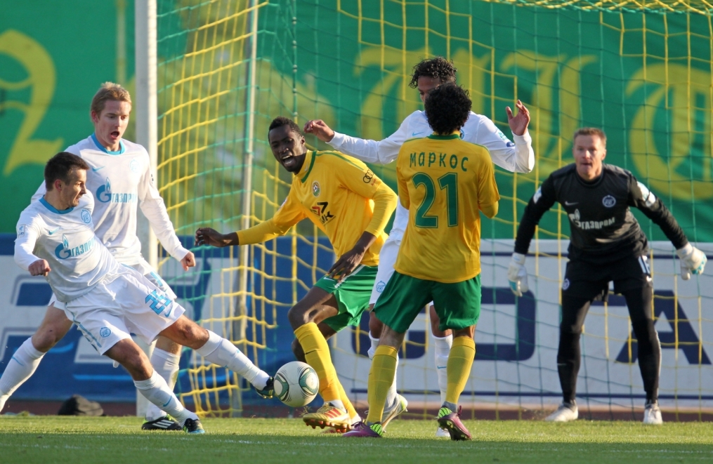 Матч 30-го тура СОГАЗ-Чемпионата России 2011/2012 «Кубань» — «Зенит»