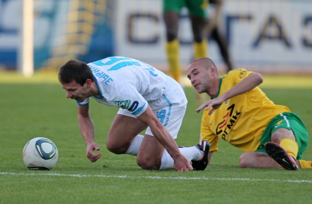 Матч 30-го тура СОГАЗ-Чемпионата России 2011/2012 «Кубань» — «Зенит»