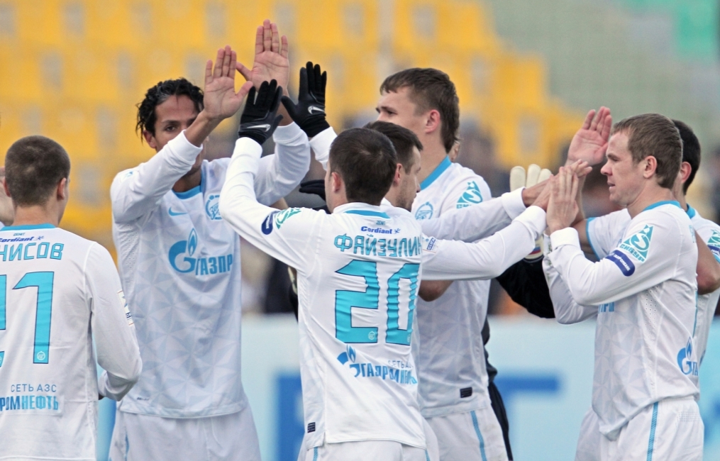 Матч 30-го тура СОГАЗ-Чемпионата России 2011/2012 «Кубань» — «Зенит»