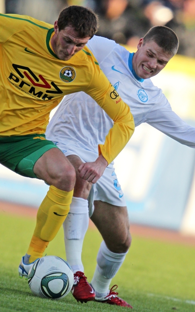 Матч 30-го тура СОГАЗ-Чемпионата России 2011/2012 «Кубань» — «Зенит»
