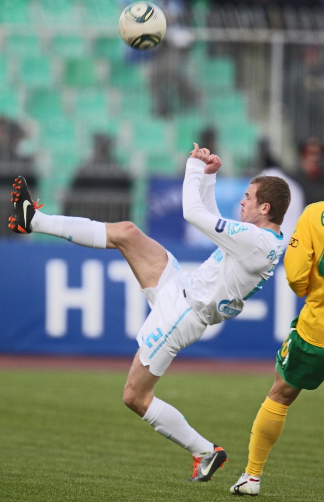 Матч 30-го тура СОГАЗ-Чемпионата России 2011/2012 «Кубань» — «Зенит»