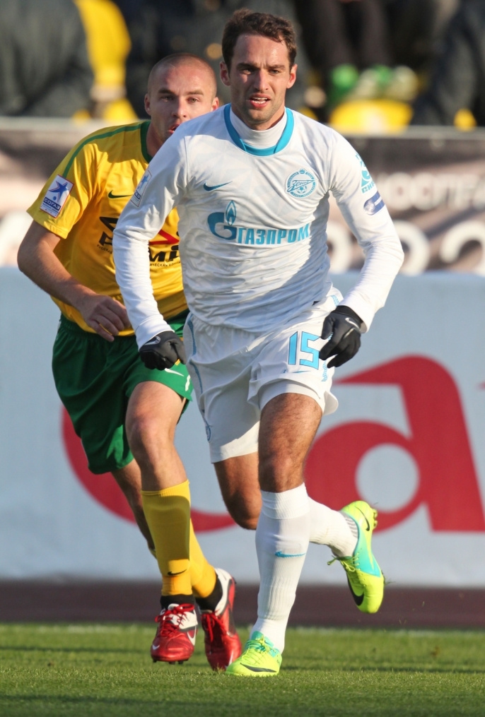Матч 30-го тура СОГАЗ-Чемпионата России 2011/2012 «Кубань» — «Зенит»