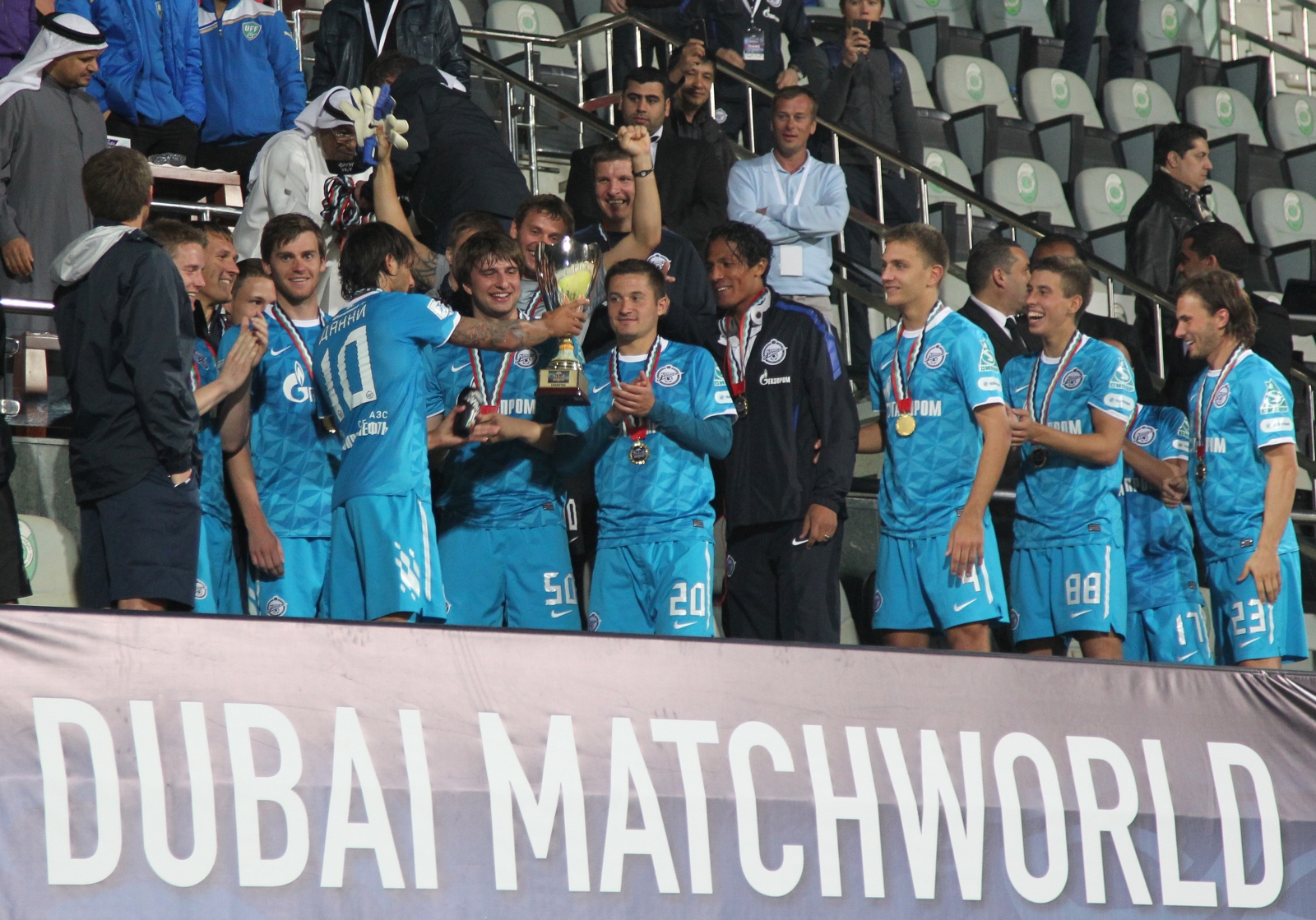  Matchworld Cup Dubai 2012 Матч Зенит — ОС Узбекистана 