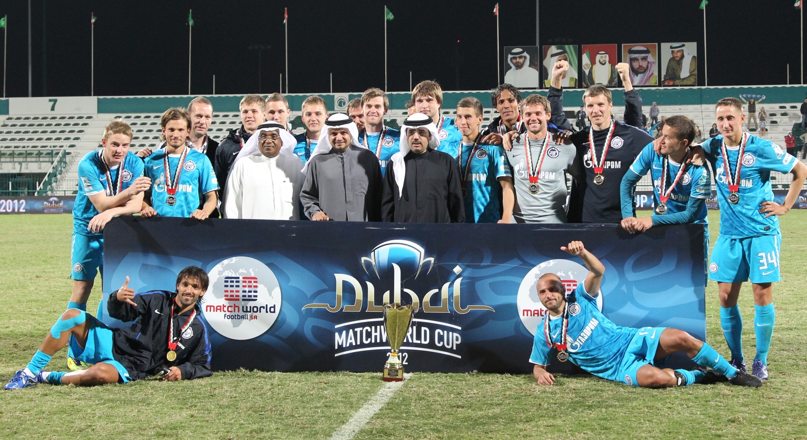  Matchworld Cup Dubai 2012 Матч Зенит — ОС Узбекистана 