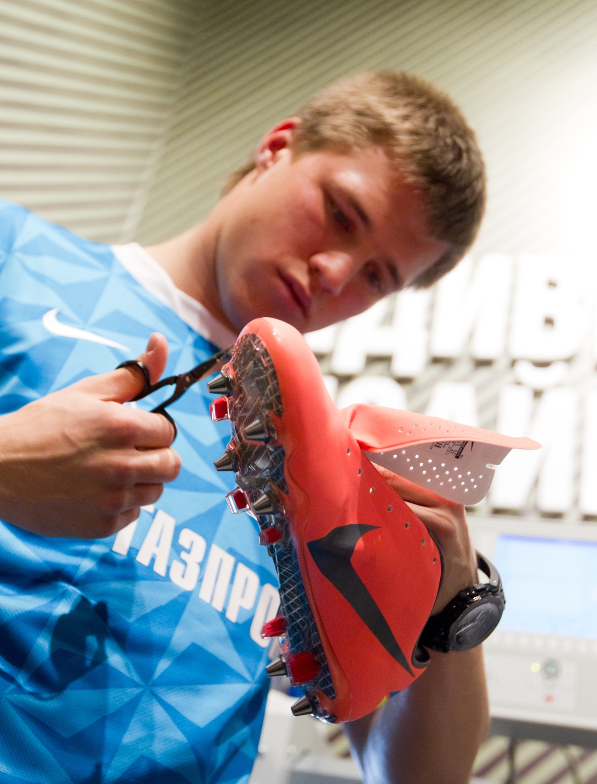 Канунников и Давыдов встретились с участниками программы Nike «Шанс»