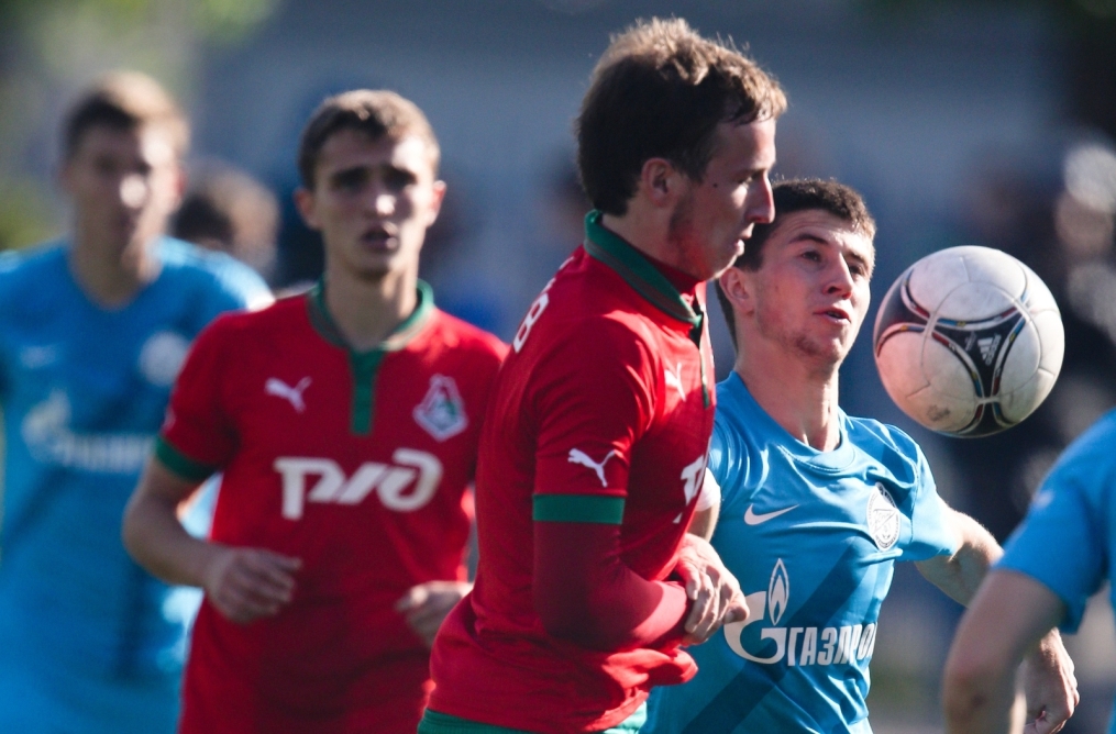 Матч 10-го тура Первенства молодежных команд 2012/13 «Зенит» — «Локомотив» 