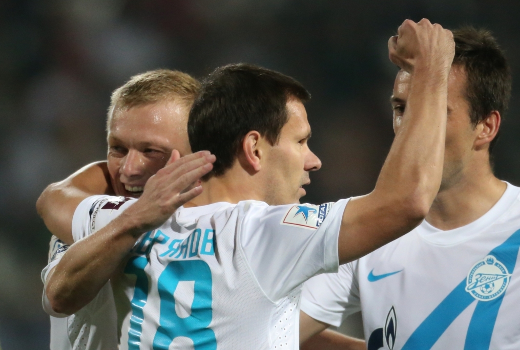 Матч 11-го тура СОГАЗ-Чемпионата России 2012/2013 «Краснодар» — «Зенит»