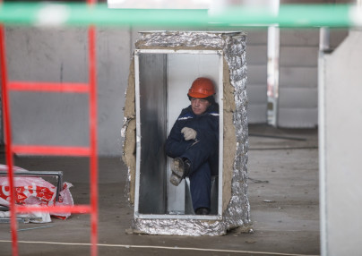 Строительство стадиона на Крестовском острове