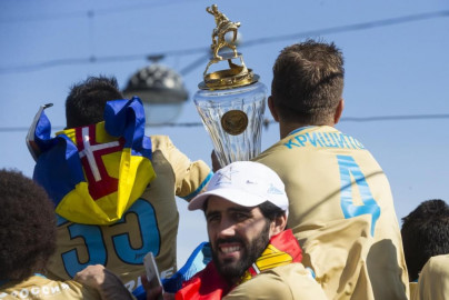 Чемпионский проезд команды «Зенит»