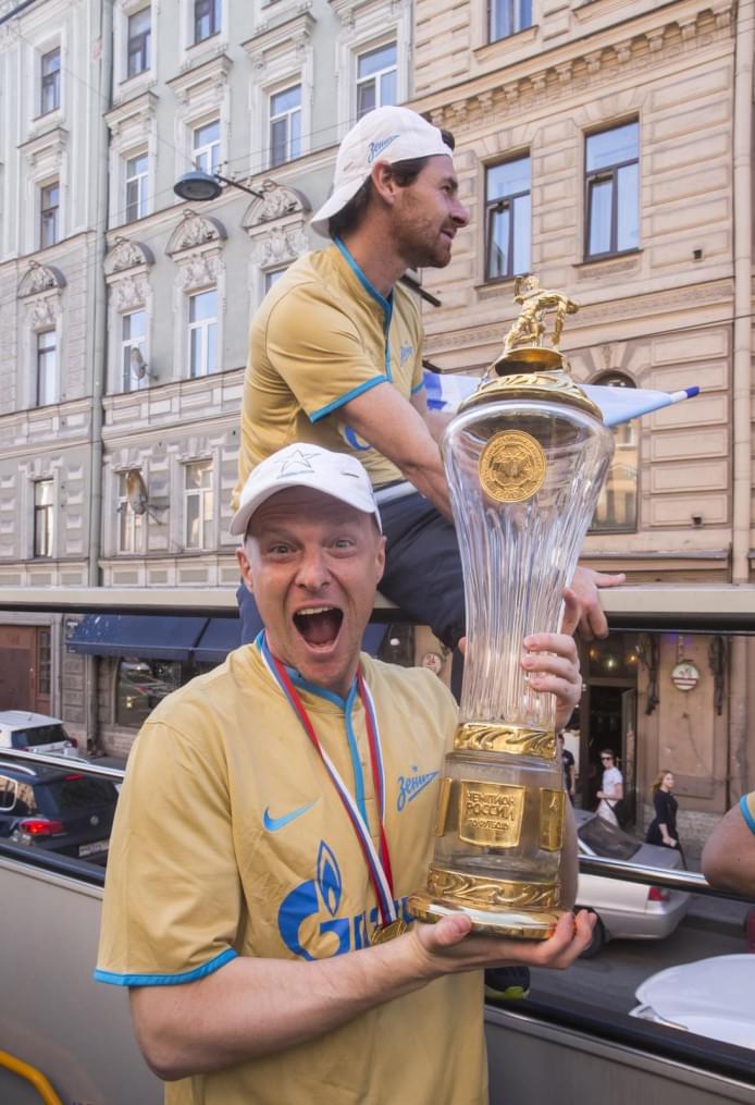 Чемпионский проезд команды «Зенит»