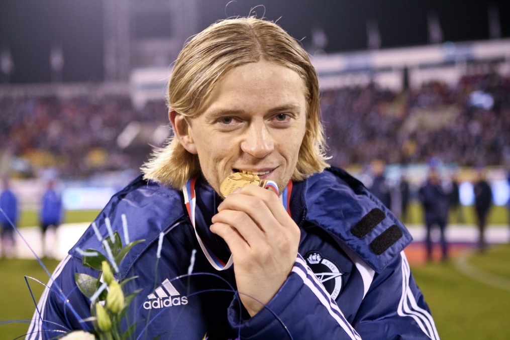 Вручение золотых медалей чемпионата России 2007
