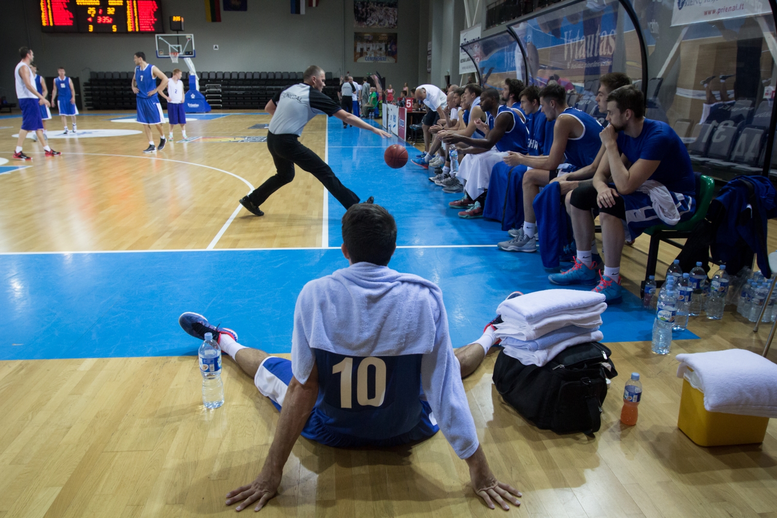 Международный товарищеский турнир «One Team Cup-2015», баскетбольный матч БК «Зенит» — БК «Витауто»