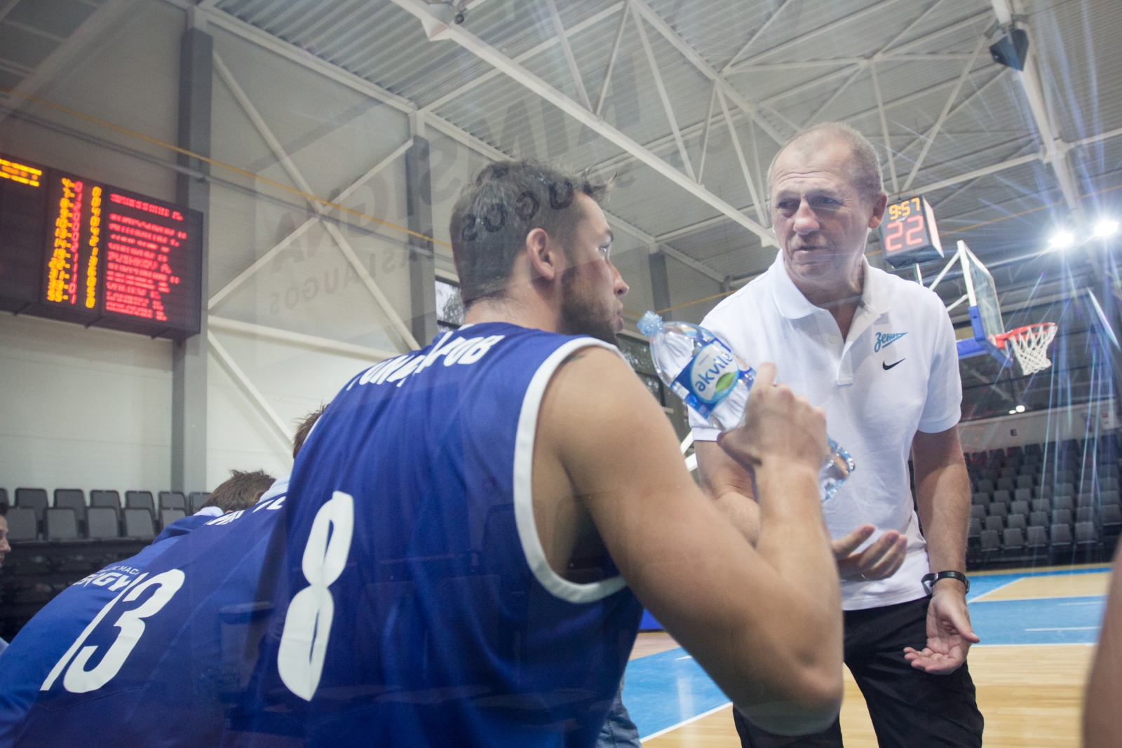 Международный товарищеский турнир «One Team Cup-2015», баскетбольный матч БК «Зенит» — БК «Витауто»