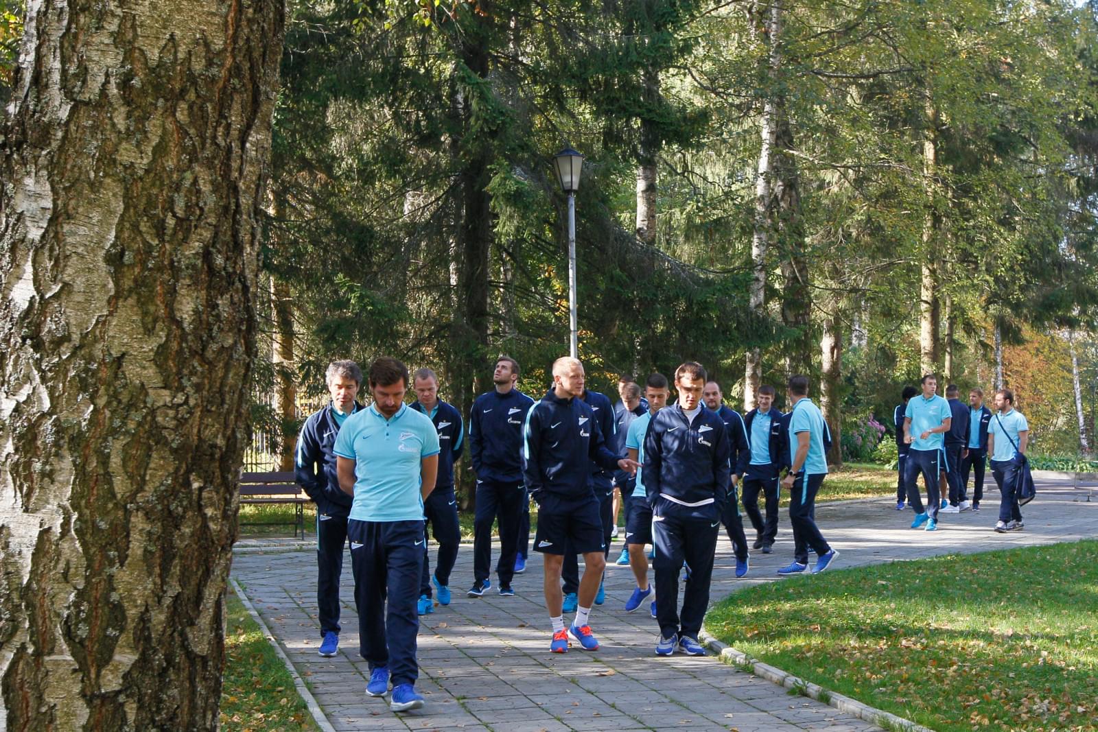 Прогулка по Волге перед матчем в Твери
