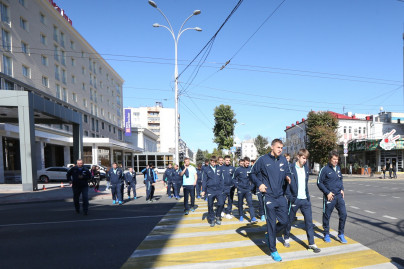 Прогулка по Краснодару перед матчем с «Кубанью»