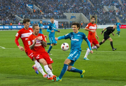 РОСГОССТРАХ-Чемпионат России 2016/17, 9-й тур, «Зенит» — «Спартак»
