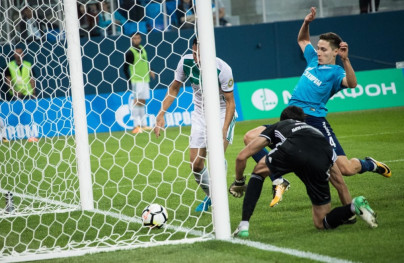 РОСГОССТРАХ-Чемпионат России 2017/2018, 6-й тур, «Зенит» — «Ахмат»