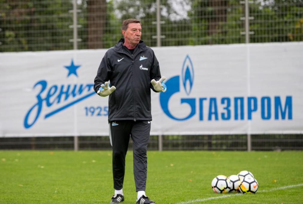 Тренировка «Зенита» перед матчем с «Динамо»
