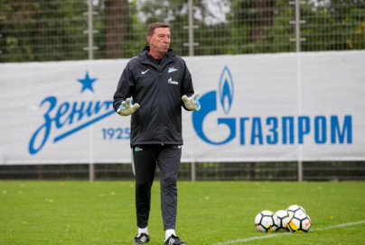 Тренировка «Зенита» перед матчем с «Динамо»