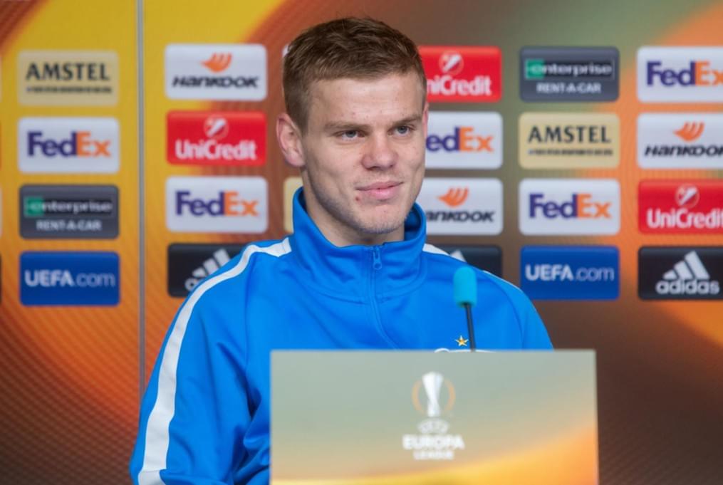 Пресс-конференция «Зенита» перед матчем с «Русенборгом»