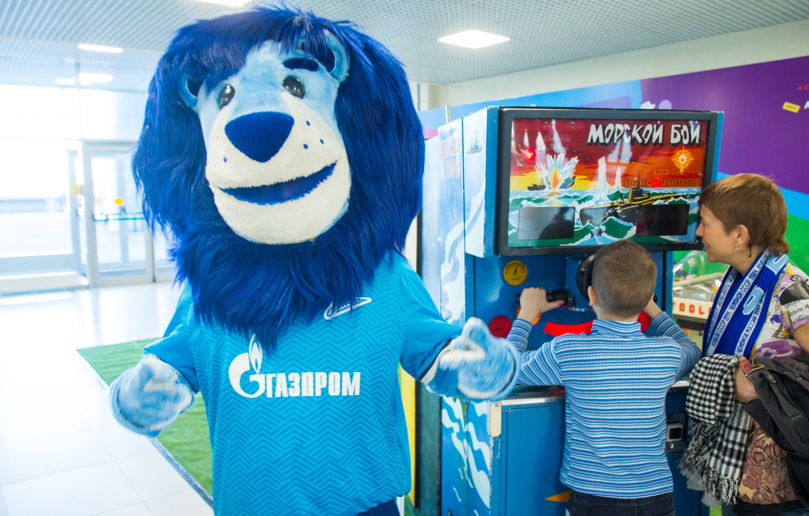 Фан-променад на матче «Зенит» — «Анжи»