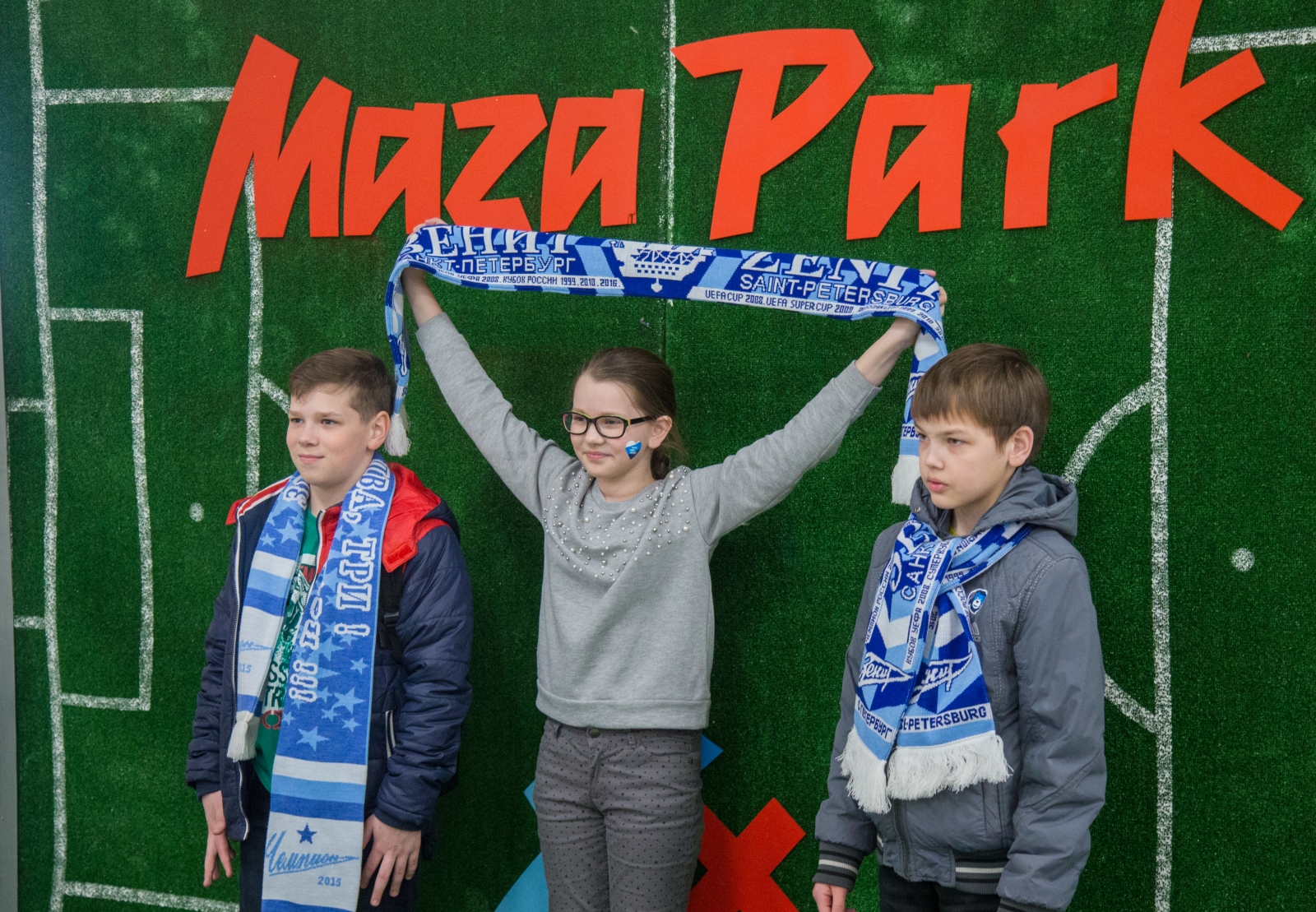 Фан-променад на матче «Зенит» — «Анжи»