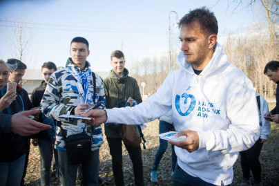 «Марафон Добра»: Доменико Кришито принимает участие в субботнике