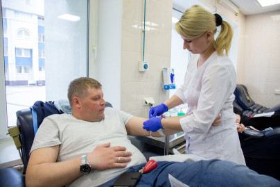 «Марафон добра»: болельщики «Зенита» проводят «День донора»
