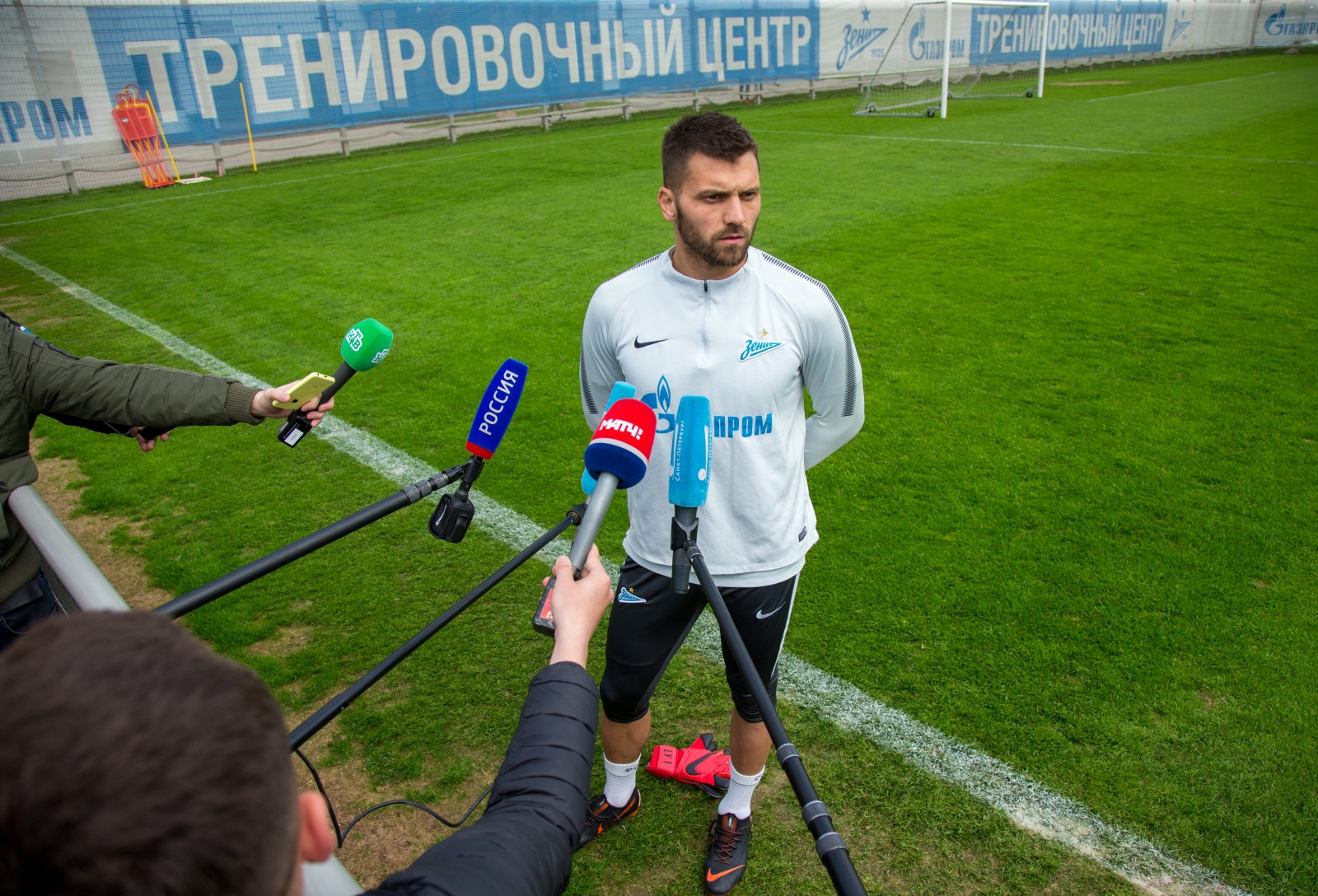 Открытая тренировка «Зенита» перед матчем с «Локомотивом»