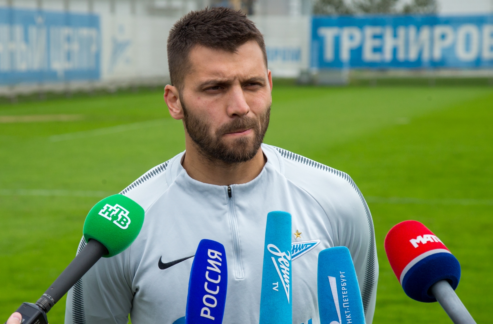 Открытая тренировка «Зенита» перед матчем с «Локомотивом»