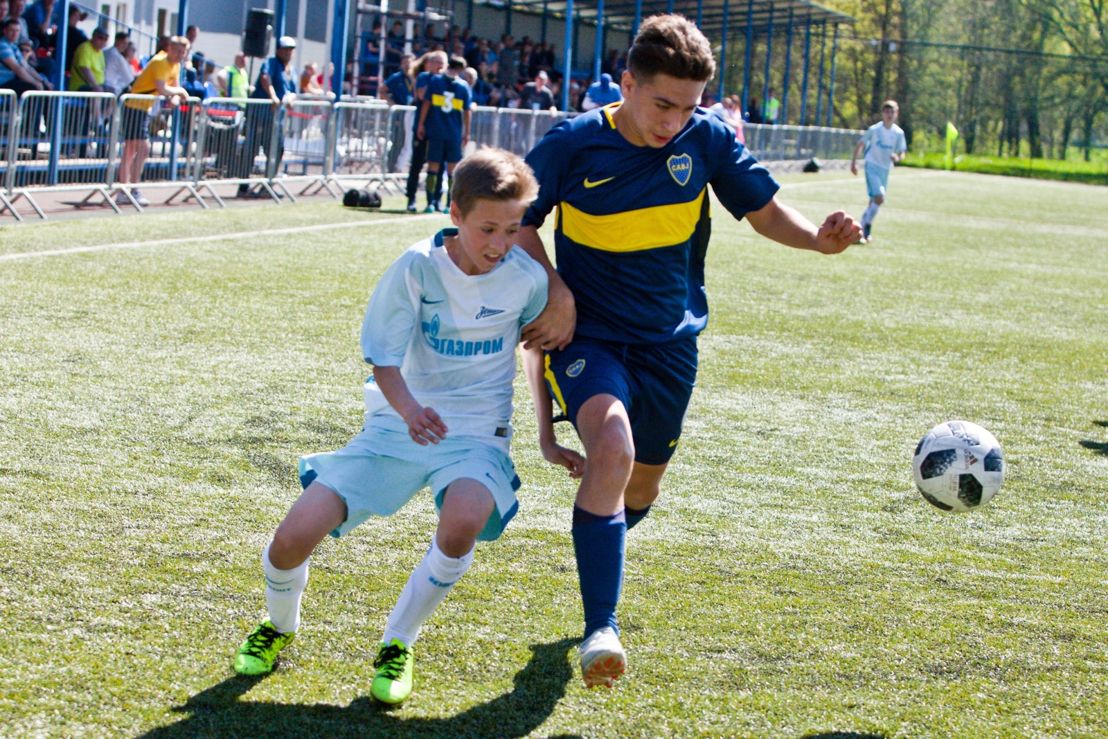 Полуфинал турнира памяти Льва Бурчалкина «Зенит» U-13 — «Бока Хуниорс»