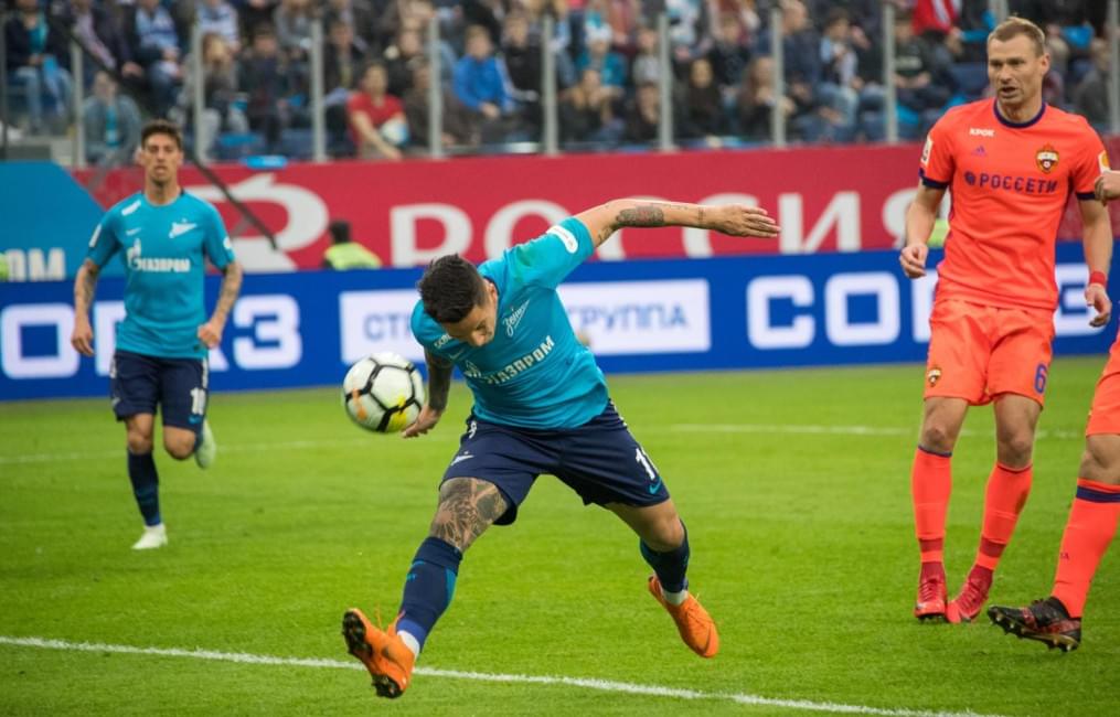 РОСГОССТРАХ-Чемпионат России, 2017/18, «Зенит» — ЦСКА
