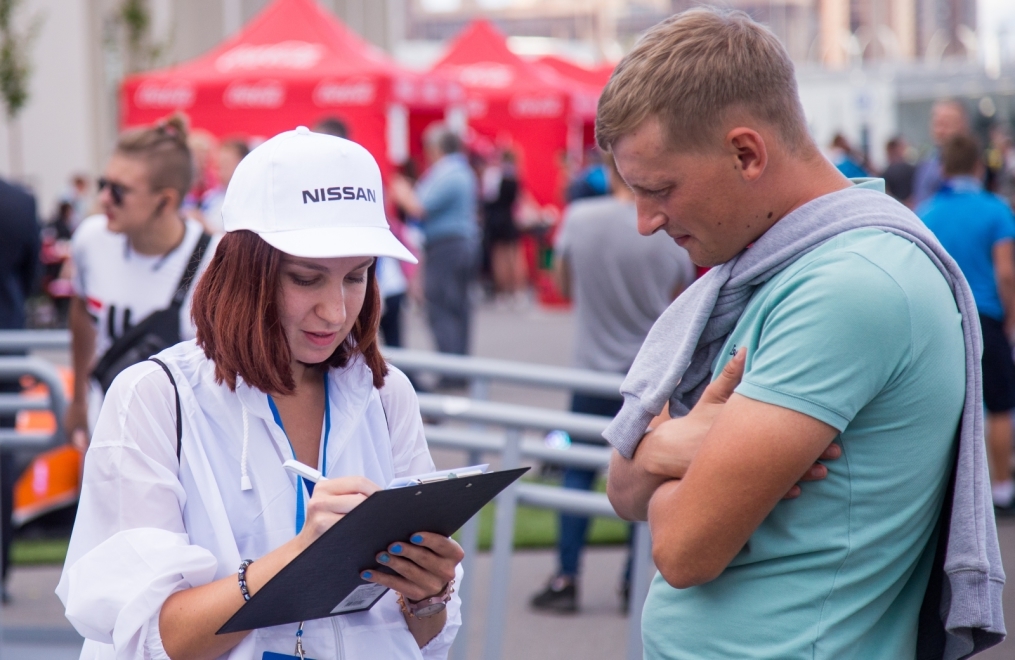 Фан-променад на матче «Зенит» — «Спартак»