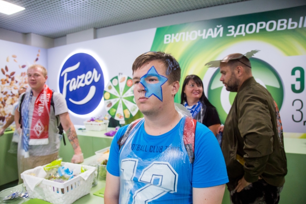 Фан-променад на матче «Зенит» — «Спартак»