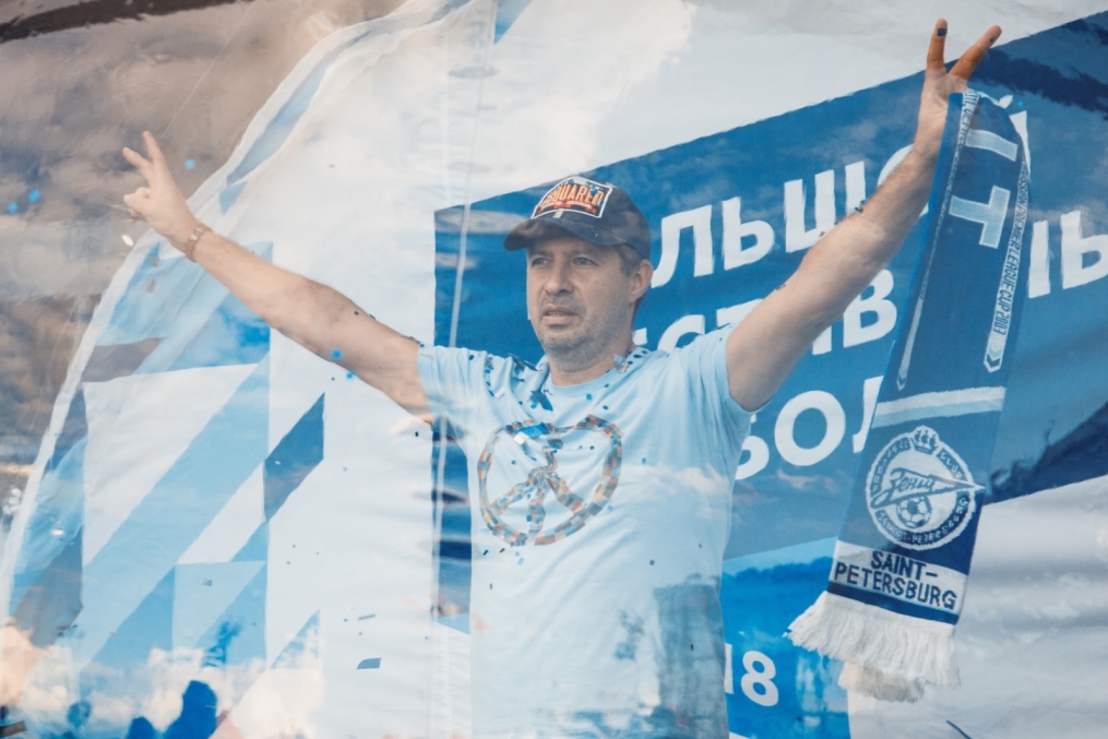 Фан-Променад на матче «Зенит» — «Спартак»