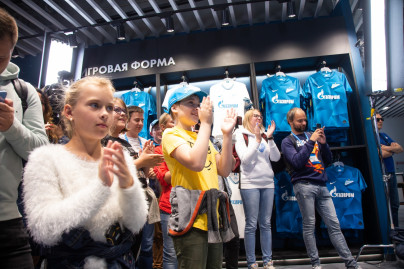 «Зенит» и Nike представляют новую игровую форму на «Газпром Арене»