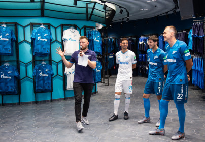 «Зенит» и Nike представляют новую игровую форму на «Газпром Арене»