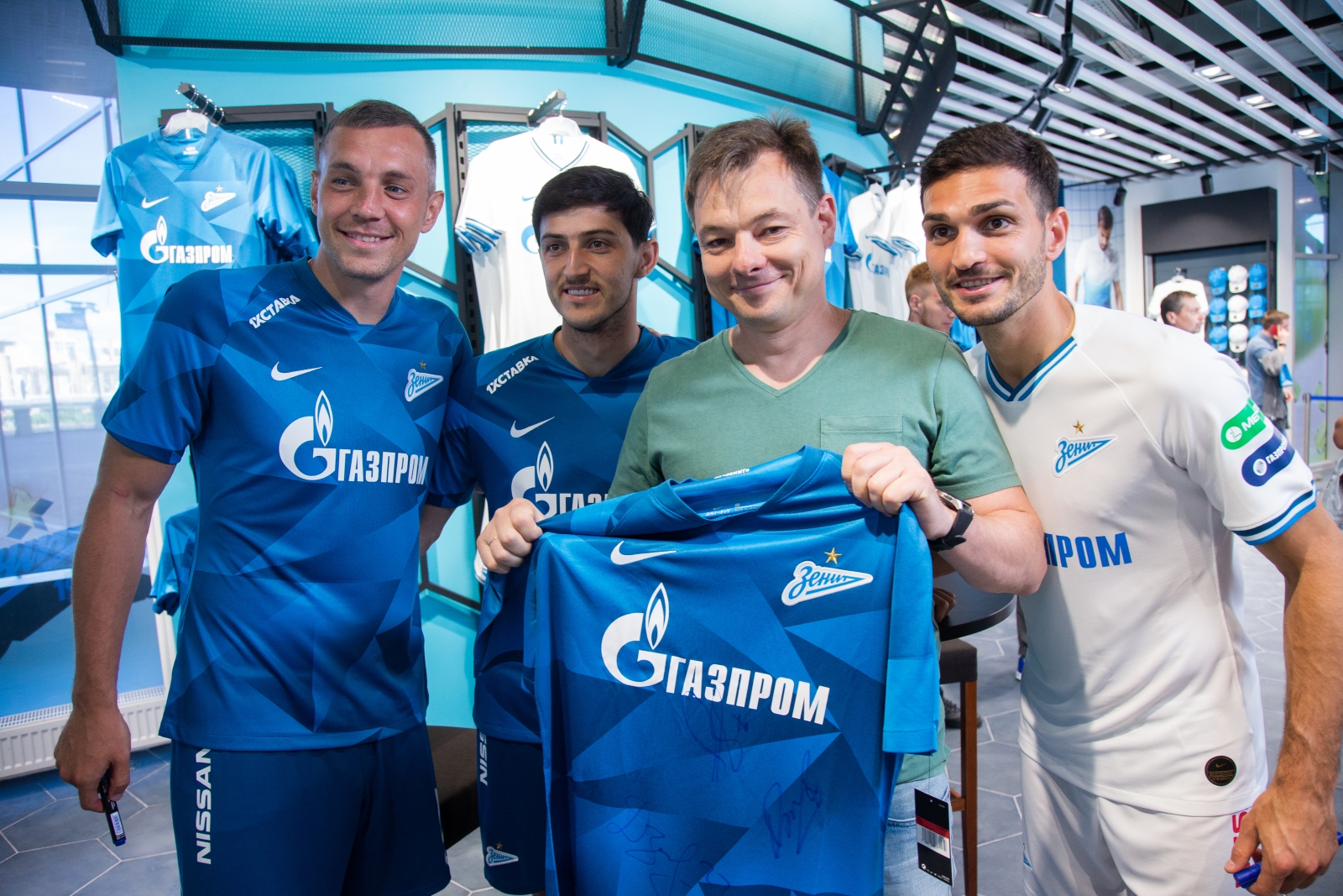 «Зенит» и Nike представляют новую игровую форму на «Газпром Арене»