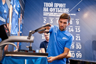 Презентация Алексея Сутормина и Дугласа Сантоса в «Зенит-Арене»