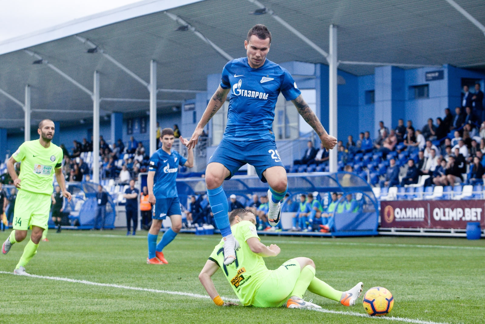 Олимп — первенство ПФЛ 2019/2020, 2-й тур, «Зенит»-2 — «Долгопрудный»