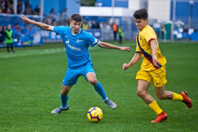 Товарищеский матч «Зенит»-2 — «Барселона» U-19