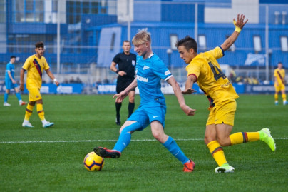 Товарищеский матч «Зенит»-2 — «Барселона» U-19