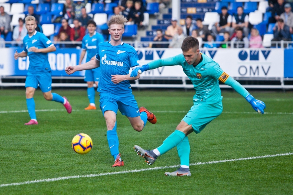 Товарищеский матч «Зенит»-2 — «Барселона» U-19