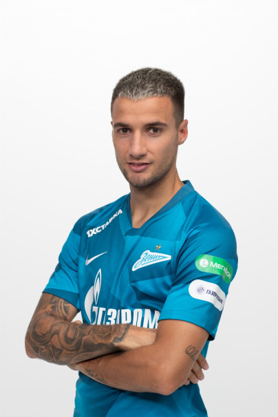 Фотосессия футболистов и тренеров основного состава ФК «Зенит» сезона 2019/20